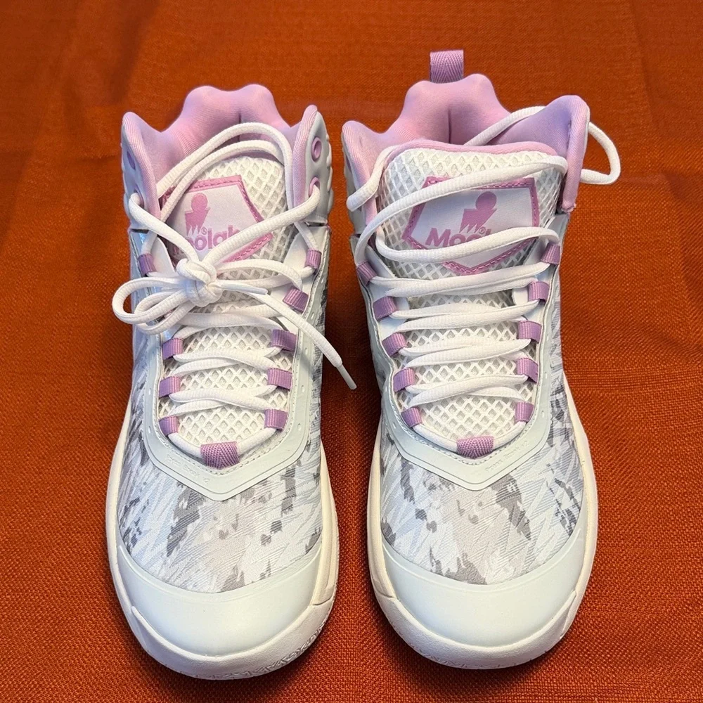 Moolah Grey - Purple Press Break V2 Sneakers youth size 7